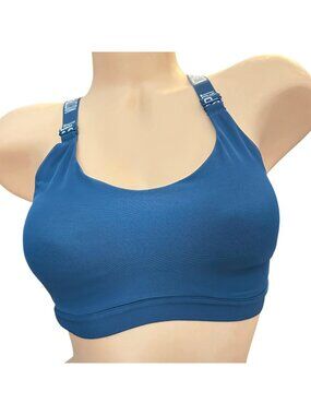 Victorias Secret Victoria Sport Blue Lightweight Wire-Free Sculpting Sports Bra